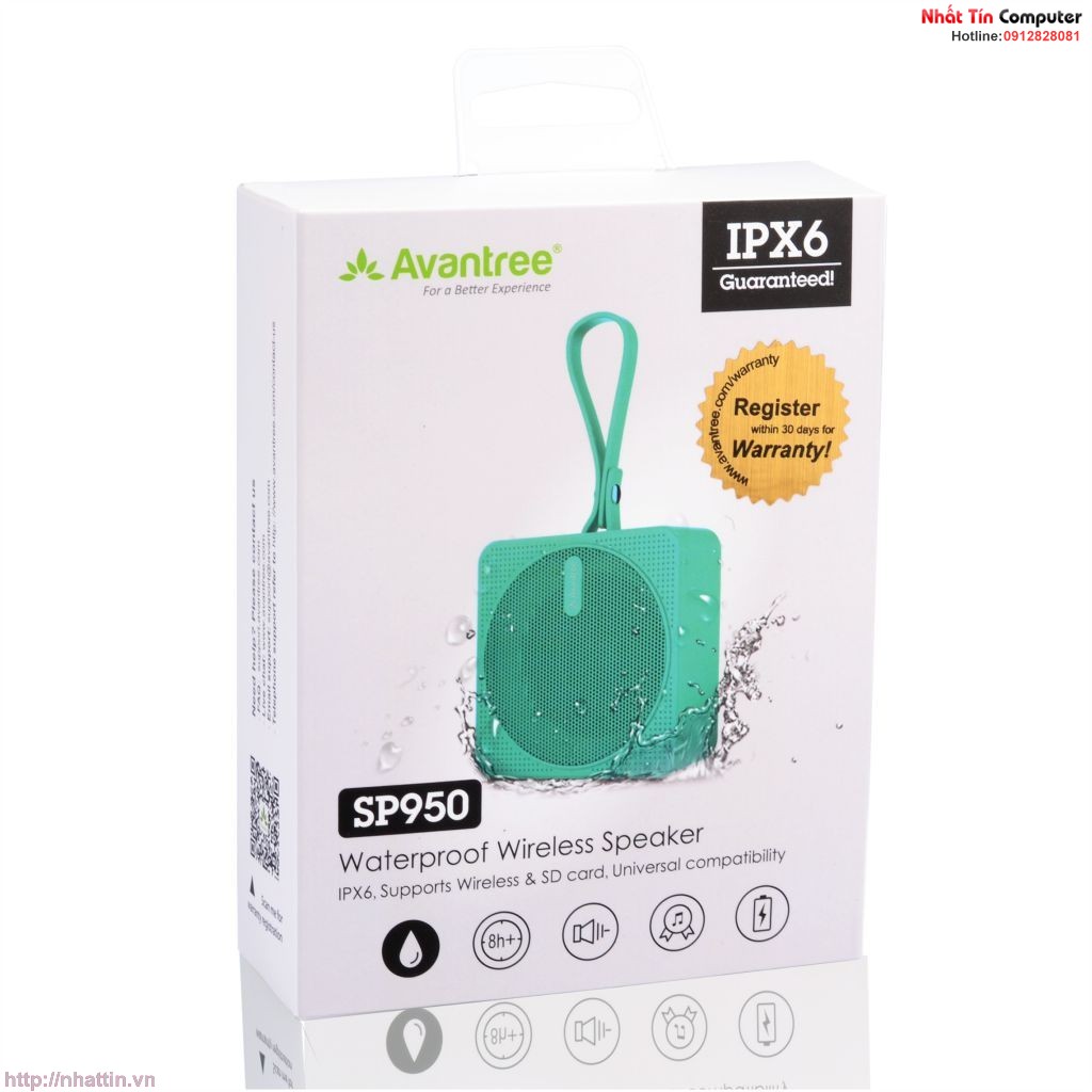 loa-bluetooth-chong-tham-nuoc-avantree-btsp-950-grn-a3080