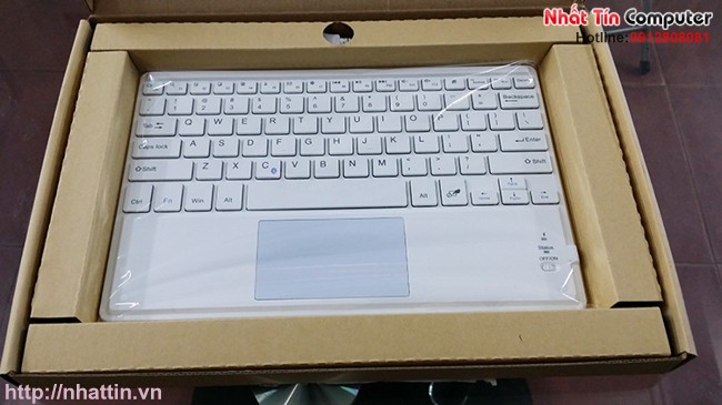 Bàn phím kèm chuột Bluetooth 4.0 B.O.W HB092C Chính hãng