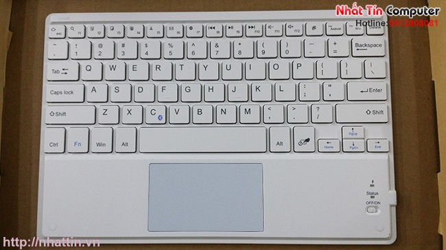 Bàn phím kèm chuột Bluetooth 4.0 B.O.W HB092C Chính hãng