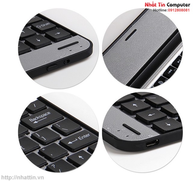 Bàn phím không dây Bluetooth cho Galaxy Note 10.1" 2014 Edition P600/P601