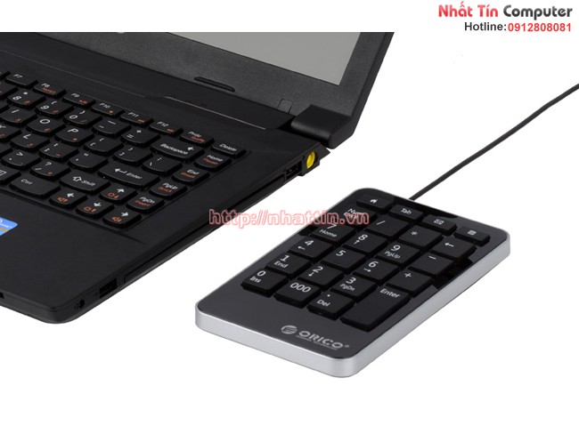 Bàn phím số Orico OBK-311 cắm cổng USB dùng cho laptop
