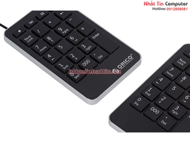 Bàn phím số Orico OBK-311 cắm cổng USB dùng cho laptop