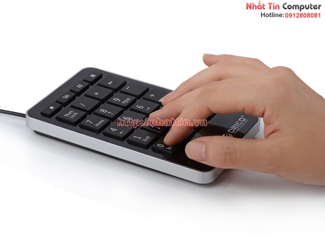 Bàn phím số Orico OBK-311 cắm cổng USB dùng cho laptop