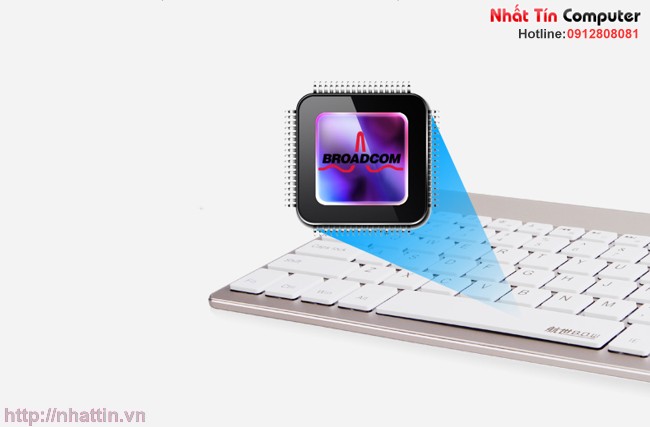 Bàn phím Bluetooth 4.0 Multimedia B.O.W HB009A Chính hãng