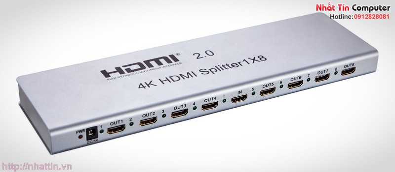 HDMI to Mipi 2/4/8 port HDMI splitter 2.0 4K HDMI 2.0,HDCP2.2 ,4K,IR extension,EDID management, RS232