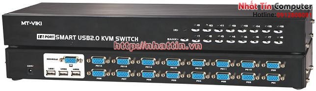 KVM switch 16 port chính hãng MT-VIKI MT-1601UK-CH