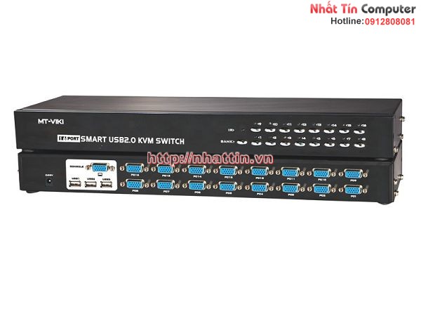 KVM switch 16 port chính hãng MT-VIKI MT-1601UK-CH