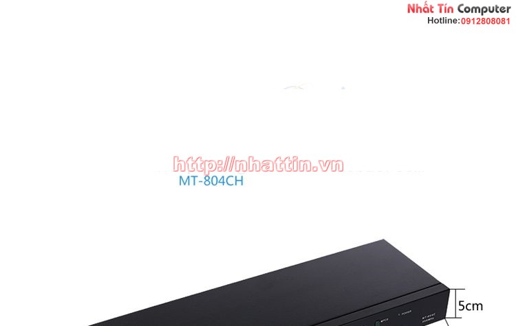 Bộ chia VGA 8 ra 4- 350Mhz (MT-804CH) có điều khiển