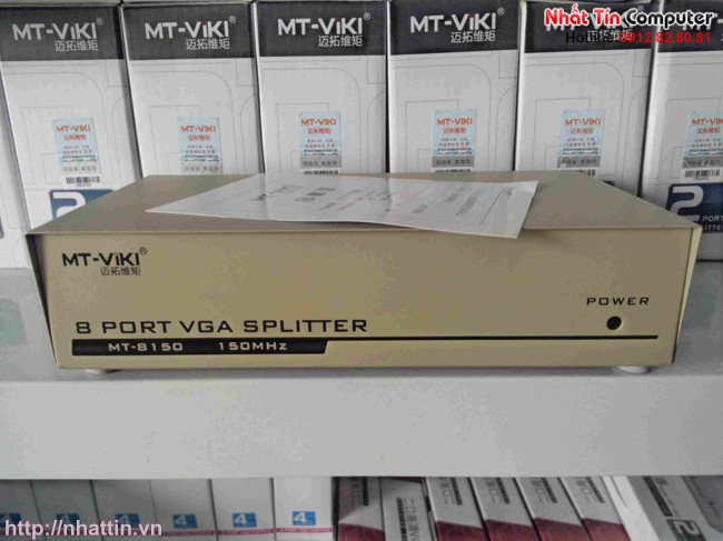 Bộ chia màn hình 1 máy tính ra 8 màn hình ViKi MT-8150 150Mhz chính hãng
