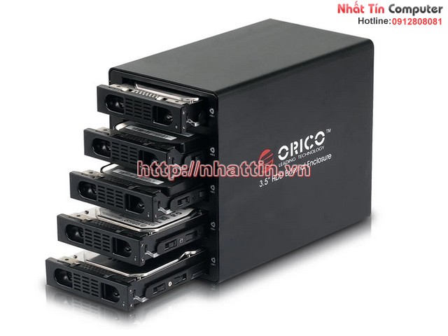 HDD BAY ORICO 3559SUSJ3 USB3.0+eSATA 5 Bay