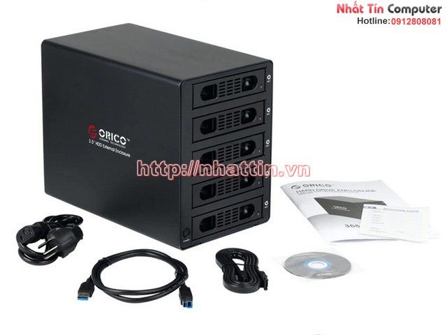 HDD BAY ORICO 3559SUSJ3 USB3.0+eSATA 5 Bay