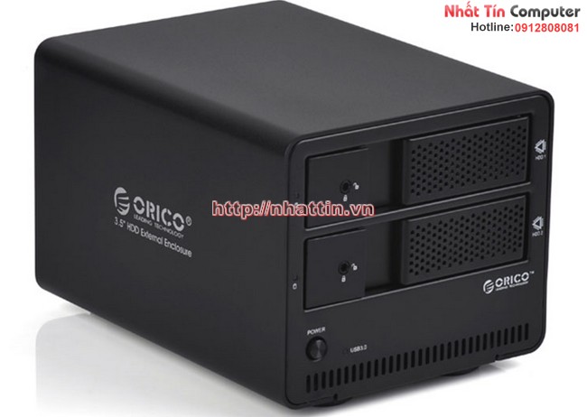 BOX 2 BAY HDD 3.5" ORICO 9528U3 Chính hãng
