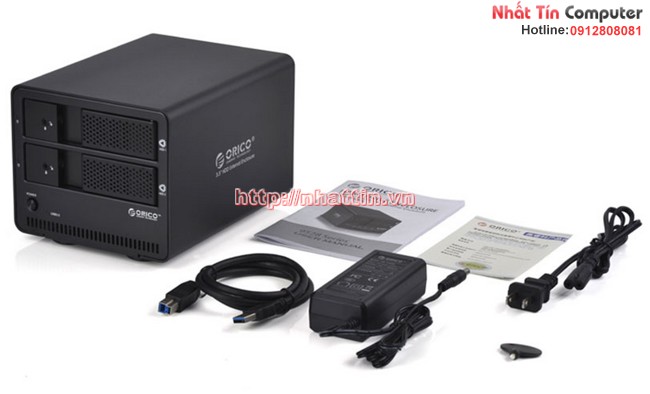 BOX 2 BAY HDD 3.5" ORICO 9528U3 Chính hãng