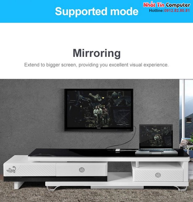 Cáp tín hiệu USB 3.1 Type C sang VGA Adapter Unitek Y-6308 chính hãng