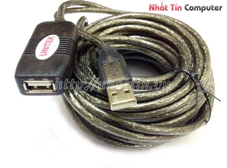 Cáp nối dài USB 10m Unitek Y-C260 giá rẻ,Cáp nối dài USB 10m Unitek Y-C260 chính hãng