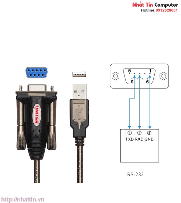 cap-usb-sang-cong-com-rs232-chan-am-unitek-y-105d-