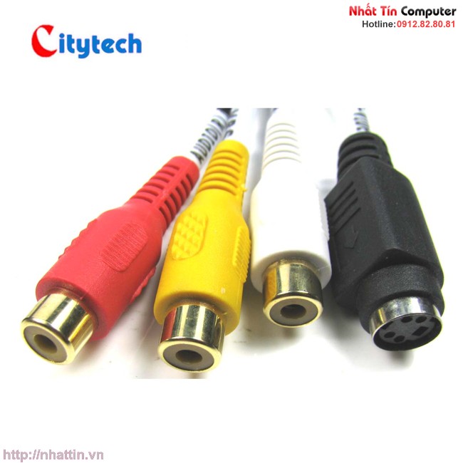 USB EasyCapture Video Audio USB 2.0 Citytech model USB01 Chính hãng