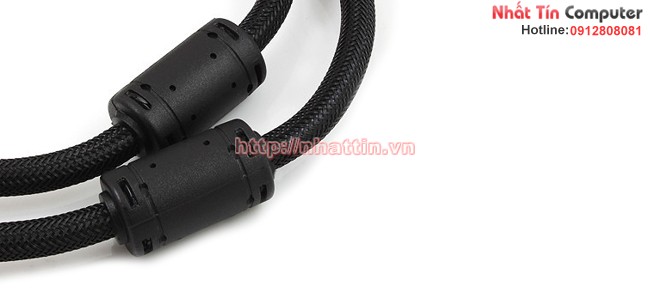 Cáp DVI 24+1 Unitek Y-C208 dài 1.5m chính hãng