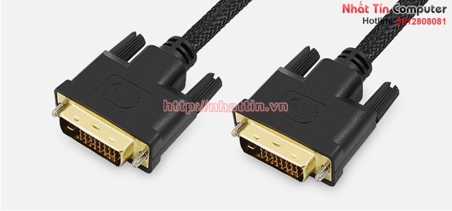 Cáp DVI 24+1 Unitek Y-C208 dài 1.5m chính hãng