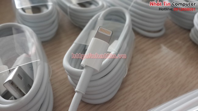 Cáp Lightning, Cáp sạc xịn cho iPhone 5, 5S, iPhone 6, iPhone 6 Plus, iPad 4 iPad Mini, iPad Air iOS 8