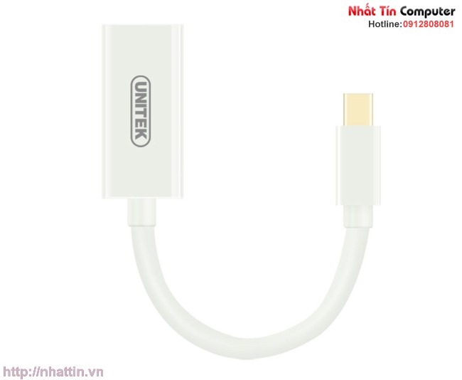 Cáp chuyển đổi Mini Displayport to HDMI Unitek Y-6346 Chính hãng