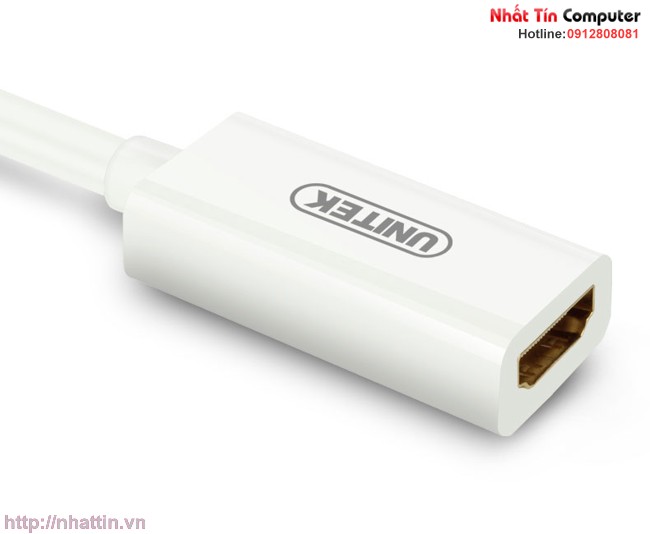 Cáp chuyển đổi Mini Displayport to HDMI Unitek Y-6346 Chính hãng