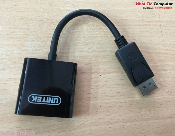 cap-chuyen-doi-displayport-sang-vga-unitek-y-5118e