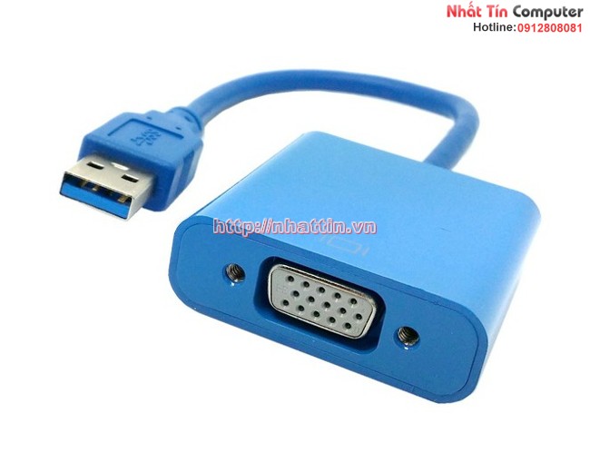 Cáp chuyển đổi USB 3.0 sang VGA cao cấp