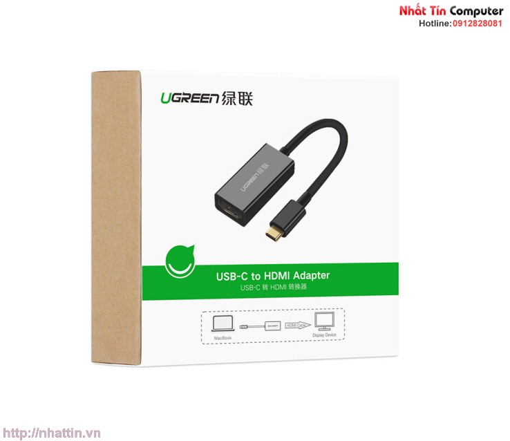 cap-chuyen-doi-usb-type-c-to-hdmi-chinh-hang-ugreen-50249