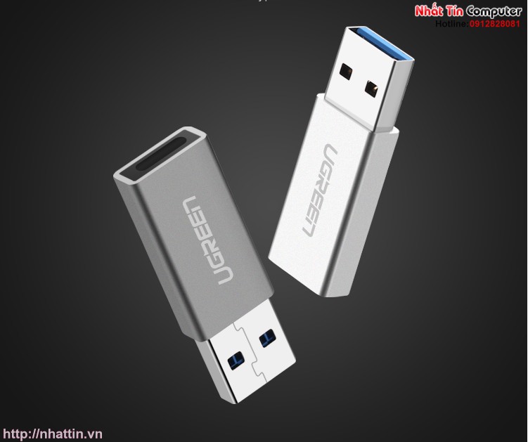 dau-chuyen-doi-usb-3-0-to-usb-type-c-chinh-hang-ugreen-ug-30706