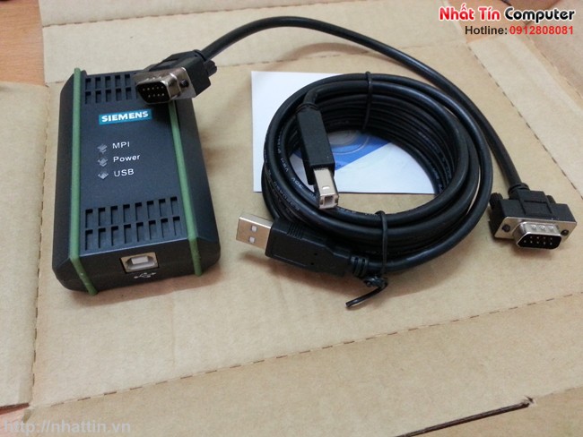 Dây Cáp lập trình Siemens 6ES7972-0BC20-0XA0 for Siemens S7-200/300/400