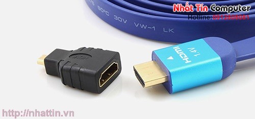 - Tiêu chuẩn HDMI 1.4 - Perfect HD: 1440p/1080p/1080i/720p/480p Bộ chuyển đổi này có thể được dùng để kết nối mini-HDMI (Micro-HDMI) tiêu chuẩn giao diện và giao diện HDMI. Ứng dụng tiêu biểu: Micro HDMI giao diện với máy ảnh kỹ thuật số, máy ảnh kỹ thuật số, điện thoại di động, MP4, vv để kết nối với TV HD! Ứng dụng: Motorola XT800, HTC EVO 4G điện thoại di động Mô hình có thể được sử dụng: (không phải bao gồm tất cả), và một số dòng smartphone có cổng micro HDMI. Lưu ý: Cần phần biệt rõ micro HDMI và micro USB, khác nhau hoàn toàn, vui lòng kiểm tra kỹ sản phẩm trước khi mua, Tránh nhầm lẫn