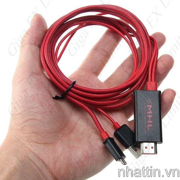 Cáp MHL 4m cho sky ,LG, HTC, Samsung, Sony
