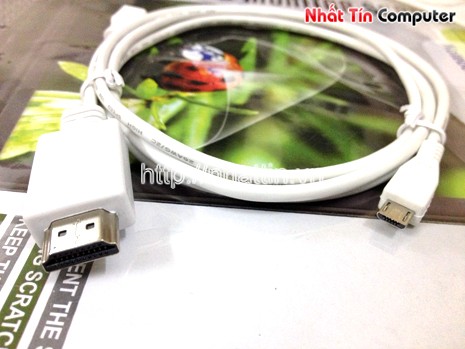 Cap MHL HDMI, Cap MHL, Day MHL, MHL to HDMI, MicroUSB to HDMI, MHL Adapter, Chuyen doi MicroUSB sang HDMI, chuyen doi MHL sang HDMI, ket noi dien thoai voi tivi