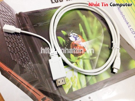 Cap MHL HDMI, Cap MHL, Day MHL, MHL to HDMI, MicroUSB to HDMI, MHL Adapter, Chuyen doi MicroUSB sang HDMI, chuyen doi MHL sang HDMI, ket noi dien thoai voi tivi