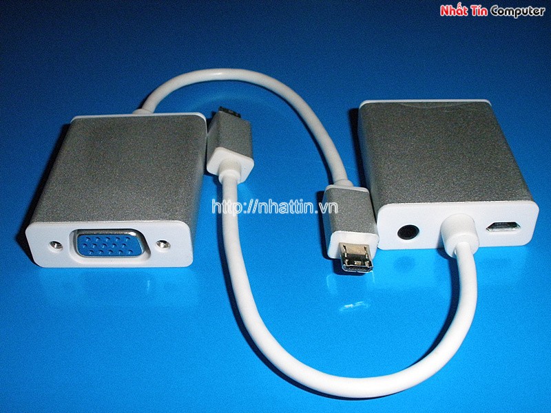 Cáp MHL to VGA máy chiếu cho Samsung galaxy Note 3/Note 2/ Tab 3 /S3/S4/Note 5100