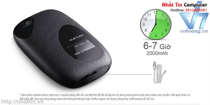 Modem 3G TP-Link M5350 Bộ phát wifi dùng Sim 3G