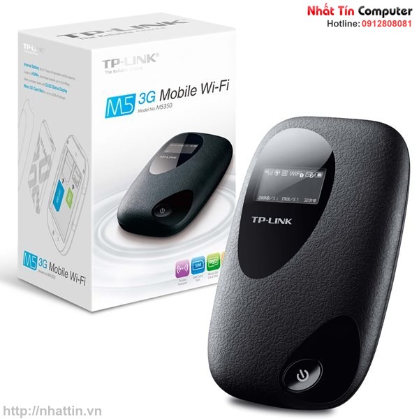 Modem 3G TP-Link M5350 Bộ phát wifi dùng Sim 3G