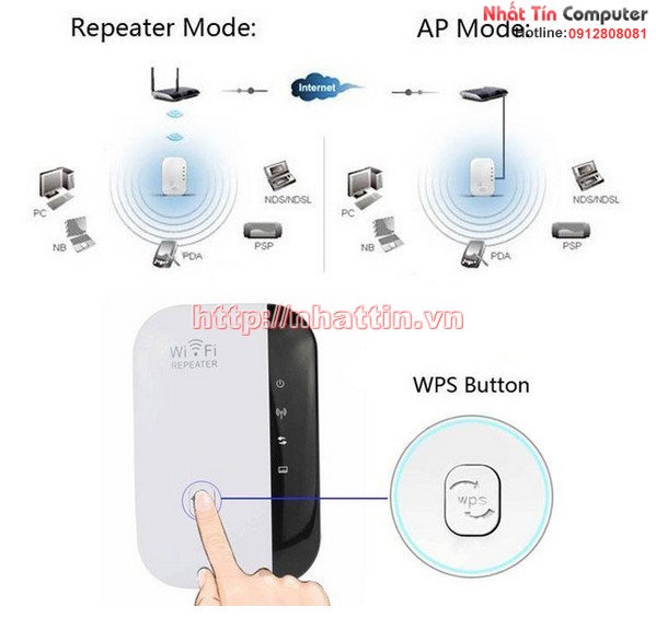 Thiết bị lặp sóng Wifi 300Mbps Wifi Repeater SH-WN560N2