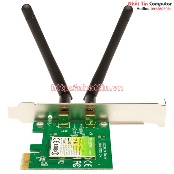 Card Chuyển Đổi PCI Express Không Dây Chuẩn N Tốc Độ 300Mbps TL-WN881ND