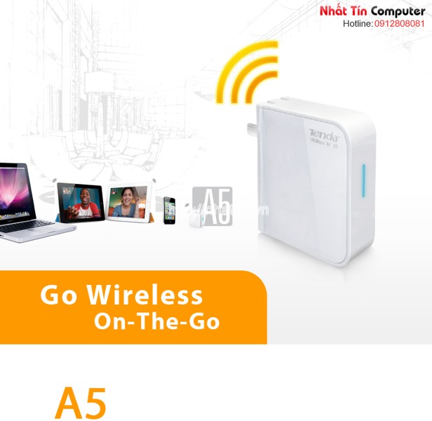 BO PHAT WIFI TENDA A5 N150, BO PHAT WIFI CAM TAY TENDA A5 N150, BO PHAT KHONG DAY TENDA A5 , BO PHAT WIFI GIA RE