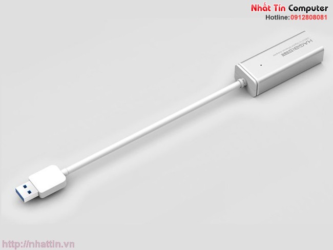 USB 3.0 to Lan 10/100/1000 cho Macbook , máy tính chính hãng Hagibis