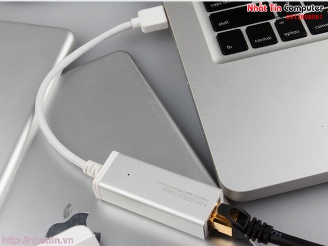 USB 3.0 to Lan 10/100/1000 cho Macbook , máy tính chính hãng Hagibis