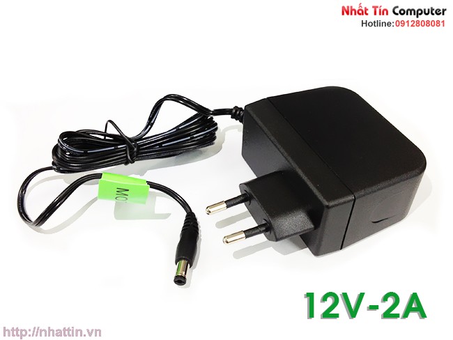 Nguồn 12V-2A Ubee cấp nguồn cho Camera , switch ,Modern...