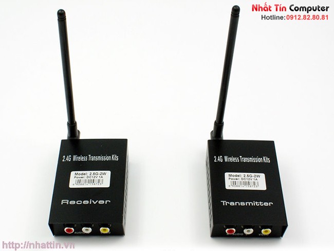 Bộ thu phát không dây AV, Camera BNC khoảng cách 300m