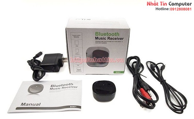 Thiết bị nhận Bluetooth Music Receiver H-163 cho loa và amply
