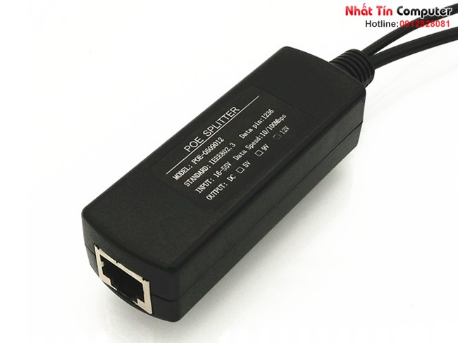 Cáp chuyển đổi POE cho Camera IP dài 100M