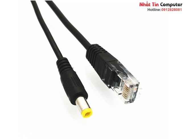 Cáp chuyển đổi POE cho Camera IP dài 100M