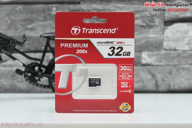 Thẻ nhớ microSD 32G Transcend