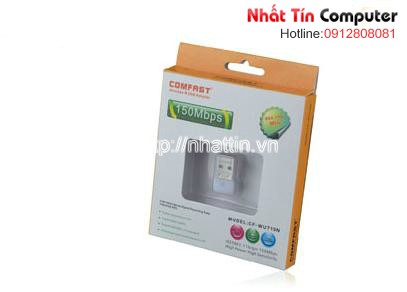 usb wifi mini, usb wifi cho macbook, wifi cho mac, macbook pro, comfast cf-wu715n